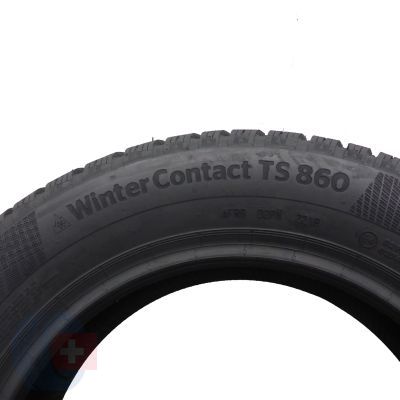 6. 195 60 15 2x CONTINENTAL 195/60 R15 88T WinterContact TS 860 Winterreifen  2019 VOLL WIE NEU