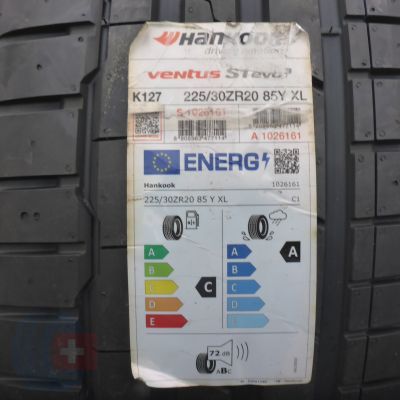 2. 225 30 20 2x HANKOOK 225/30 ZR20 85Y XL Ventus S1evo3 Sommerreifen 2022 VOLL 