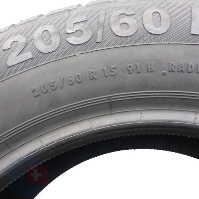 6. 205/60 R15 2x BARUM 205/60 R15 91H Polaris 3 Winterreifen 2016 VOLL WIE NEU