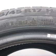 2. 225 45 17 4x CONTINENTAL 225/45 R17 91H RunFlat BMW WinterCinturato Ts860S Winterreifen 2022 WIE NEU VOLL