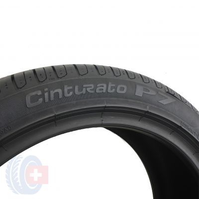 7. 4 x PIRELLI 215/45 R18 93W XL Cinturato P7 Sommerreifen DOT18 WIE NEU 7-7,5mm