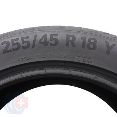 4. 255 45 18 2x CONTINENTAL 255/45 R18 99Y PremiumContact 6 Sommerreifen 2016 6mm