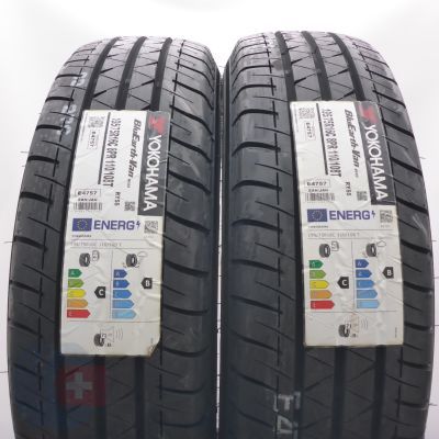 4. 195 75 16C 4x YOKOHAMA 195/75 R16C 110/108T BluEarth Van Sommerreifen 2025 VOLL WIE NEU 