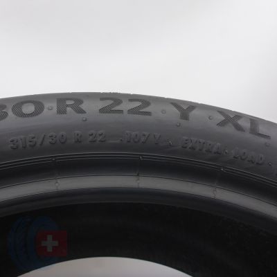 4. 315 30 22 2x CONTINENTAL 315/30 R22 107Y XL BMW PremiumContact6 Sommerreifen 2019, 2020 5,5-6,2mm
