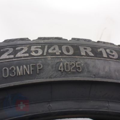 3. 225 40 19 4x SEMPERIT 225/40 R19 93W XL Speed-Grip 5 Winterreifen 2025 Ungebraucht  