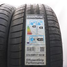 2. 225 55 17 2x GOODYEAR 225/55 R17 101W XL EfficientGrip Performance Sommerreifen 2020 Ungebraucht   
