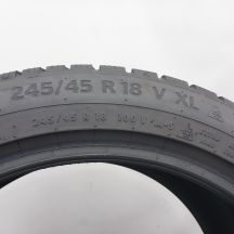 5. 245 45 18 2x CONTINENTAL 245/45 R18 100V XL WinterContact TS 870 P Winterreifen  2023 6.8-6,8mm