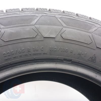 5. 225 65 16C 2x CONTINENTAL 225/65 R16C 112/110R VanContact Winter Winterreifen 2023 8-8,5mm