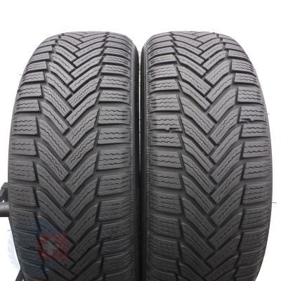 4. 205 55 16 4x MICHELIN 205/55 R16 91T Alpin 6 Winterreifen 2020 7,3-7,5mm