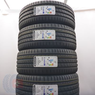 245 45 19 4x CONTINENTAL 245/45 R19 98W PremiumContact 7 Sommerreifen 2023/24 VOLL WIE NEU