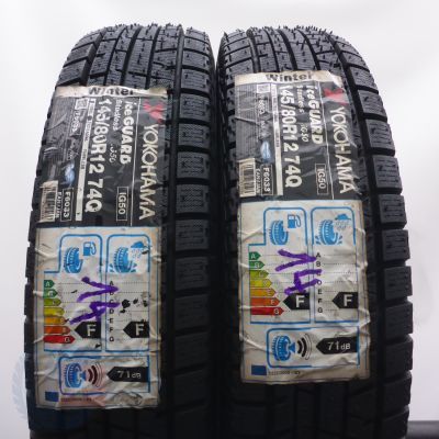 3. 145 80 12 YOKOHAMA 145/80 R12 74Q IceGuard ig50 Winterreifen 2014 Ungebraucht  
