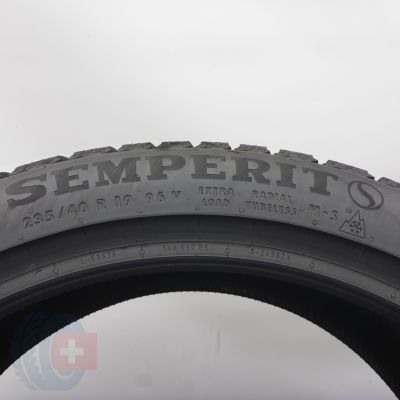 5. 235 40 19 4x SEMPERIT 235/40 R19 96V XL Speed-Grip 5 Winterreifen 2024 8,5-7,3mm WIE NEU 