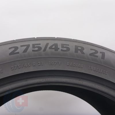 6.  275 45 21 2x CONTINENTAL  275/45 R21 107Y XL SportContact 6 M0 Sommerreifen 2020/21 6,4mm