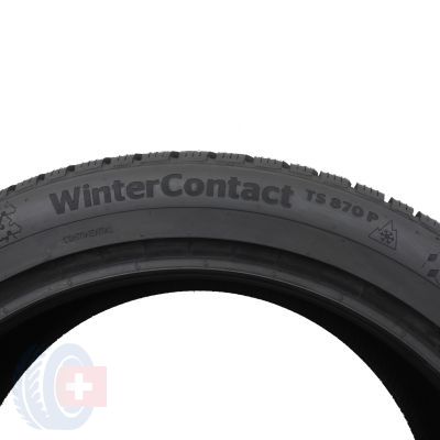 3. 245 45 19 1x CONTINENTAL 245/45 R19 102V XL WinterContact TS 870 P  Winterreifen 2023 8,8mm WIE NEU 