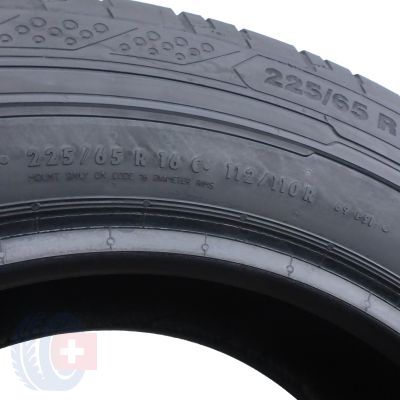 5. 2 x CONTINENTAL 225/65 R16C 112/110R ContiVanContact 200 Sommerreifen 2022 6; 6,5mm