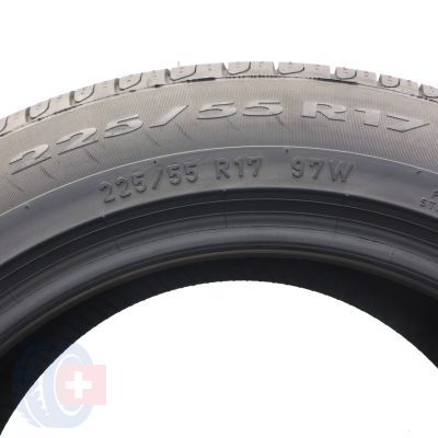 6. 225 55 17 2x PIRELLI 225/55 R17 97W Cinturato P7 K1 RunFlat BMW Sommerreifen 2019 WIE NEU VOLL