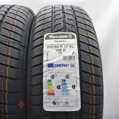 2. 225 65 17 2x BARUM 225/65 R17 106H XL Polaris 5 Winterreifen 2023 VOLL WIE NEU 