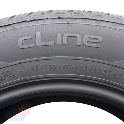 6. 195 75 16C 4x NOKIAN 195/75 R16C 107/105S Cline Sommerreifen 2016 VOLL 