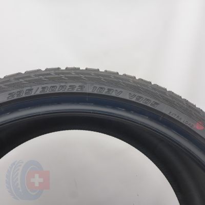 4. 295 30 22 1x YOKOHAMA 295/30 R22 103V XL Blu Earth Winter V105 Winterreifen 2022 Ungebraucht   