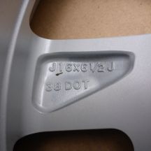 7. 4 x Alufelgen 16 MITSUBISHI 5x114,3 6,5J Et38 Original Eclipse Cross 