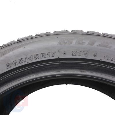 6. 225 45 17 4x BRIDGESTONE 225/45 R17 91H MO Blizzak LM-32 Winterreifen 2017 7,5-7,8mm