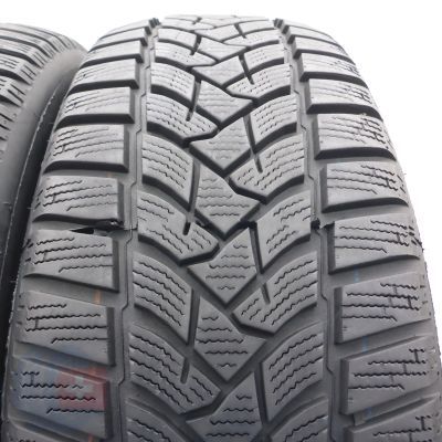 4. 205 60 16 2x DUNLOP 205/60 R16 92H WinterSport5 Winterreifen 2024 7,8-8mm