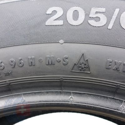 2. 205 60 16 1x CONTINENTAL 205/60 R16 96H XL ContiWinterContact TS830P Winterreifen 8,2mm 2023 Wie Neu