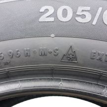 2. 205 60 16 1x CONTINENTAL 205/60 R16 96H XL ContiWinterContact TS830P Winterreifen 8,2mm 2023 Wie Neu