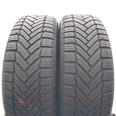4. 195 65 15 4x MICHELIN 195/65 R15 91T Alpin6 Winterreifen 2020 6,2-7mm