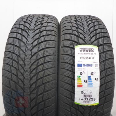 5. 205 55 17 4x NOKIAN 205/55 R17 95V XL WR Snowproof P Winterreifen 2026 Ungebraucht   