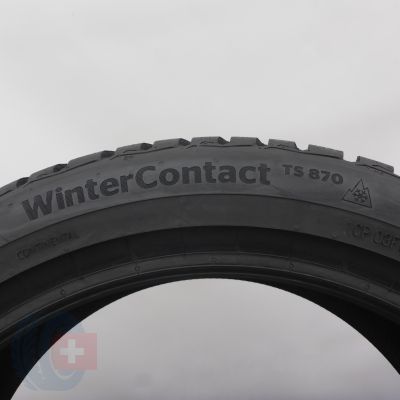 5. 215 45 17 2x CONTINENTAL 215/45 R17 98H WinterContact TS 870 Winterreifen 2023 8,2-8,8mm