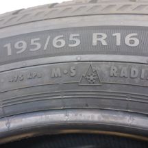 2. 195 65 16C 1x BARUM 195/65 R16C 104/102T Snovanis3 Winterreifen 2023 VOLL WIE NEU