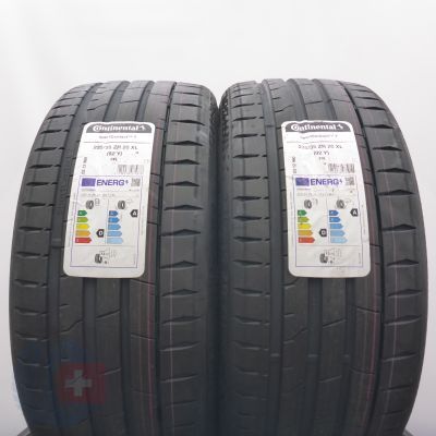 235 35 20 2x CONTINENTAL 235/35 ZR20 92Y XL SportContact 7 Sommerreifen 2025 VOLL WIE NEU