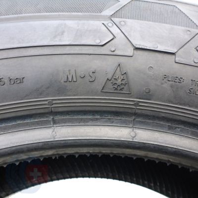 2. 225 55 17C 1x CONTINENTAL 225/55 R17C 109/107T VanContact Winter Winterreifen 8mm 2022 Wie Neu