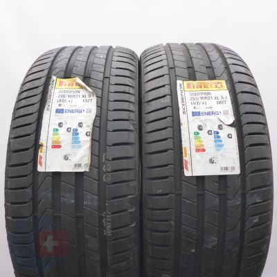 255 40 21 2x PIRELLI 255/40 R21 102T XL Scorpion AO Seal + Elect Sommerreifen 2021 WIE NEU VOLL