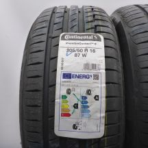2.  205/50 R16 2x CONTINENTAL 205/50 R16  87W  PremiumContact 6 Sommerreifen 2021 Ungebraucht  