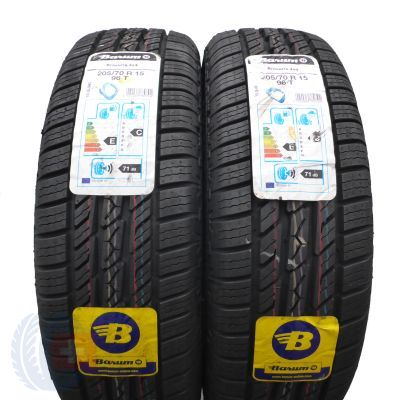 4. 205 70 15 4x BARUM 205/70 R15 96T Bravuris 4x4 Sommerreifen  2020 VOLL Wie Neu