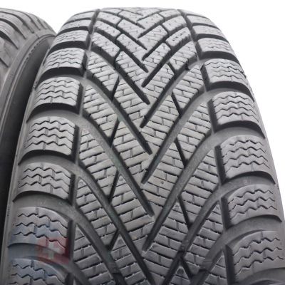 2. 195 65 15 4x PIRELLI 195/65 R15 91T Winter Cinturato Winterreifen 2019 9-8mm
