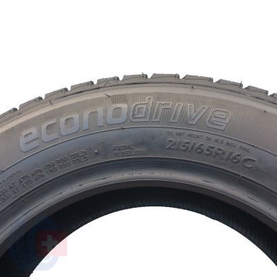 4. 2 x DUNLOP 215/65 R16C 109/107T econodrive Sommerreifen 2020 WIE NEU VOLL