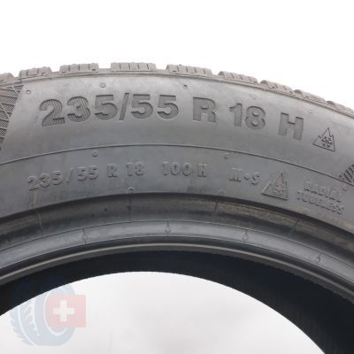6.  235 55 18 2x CONTINENTAL 235/55 R18 100H WinterContact TS 850 P SEAL Winterreifen 2021 Ungebraucht    