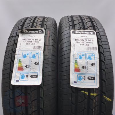 195 65 16C 2x BARUM 195/65 R16C 104/102T Vanis2 Sommerreifen 2021 VOLL