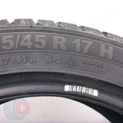6. 225 45 17 4x SEMPERIT 225/45 R17 91H Speed-Grip 5 Winterreifen 2025 WIE NEU