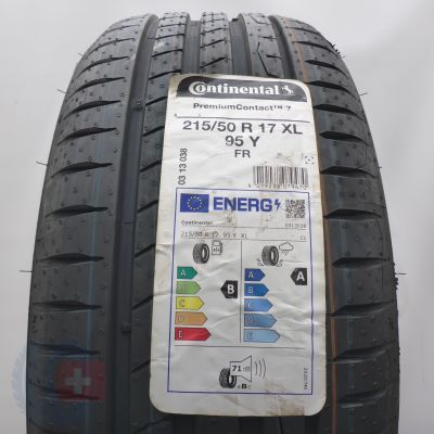  215 50 17 1x CONTINENTAL  215/50 R17 95Y XL PremiumContact 7 Sommerreifen 2023 Ungebraucht  