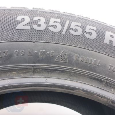 5.  235 55 17 4x CONTINENTAL 235/55 R17 99H XL XL ContiWinterContact TS 830 P A0 Winterreifen 2022 Ungebraucht   