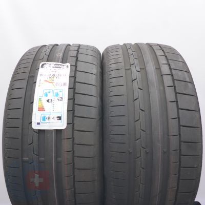 4. 265 40 20 4x CONTINENTAL 265/40 R20 104Y XL SportContact 6 M01B Sommerreifen 2020, 2021 VOLL