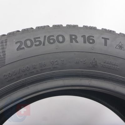 6.  205 60 16 2x CONTINENTAL  205/60 R16 92T WinterContact TS 860 Winterreifen 2018 VOLL