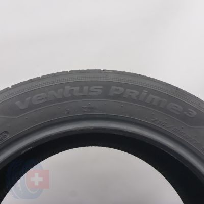 7. 215 55 17 4x HANKOOK 215/55 R17 94V Ventus Prime 3 Sommerreifen 2025 VOLL WIE NEU 
