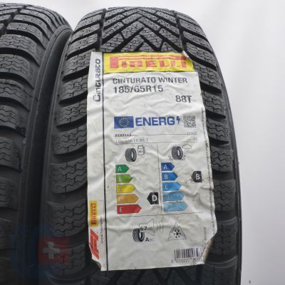 3.  185 65 15 2x PIRELLI  185/65 R15 88T Cinturato Winter Winterreifen 2021 Ungebraucht  