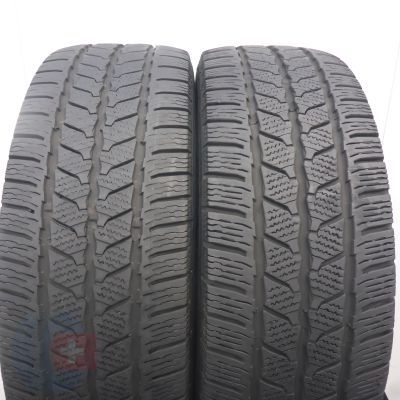 235 65 16C 2x CONTINENTAL 235/65 R16C 121/119R VanContact Winter Winterreifen 2023, 2024 6,8-7,2mm