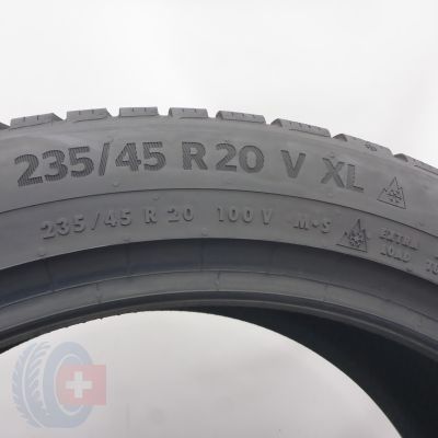 7. 235 45 20 4x CONTINENTAL 235/45 R20 100V XL WinterContact TS 870 P SEAL Winterreifen 2022 8-7,8mm 